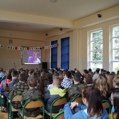 Szkolny Dzień Bezpieczeństwa Cyfrowego w Publicznym Gimnazjum im. M. Kopernika w Gałczewie